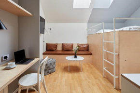 Sunlit Studio near Wenceslas Square by Prague Days